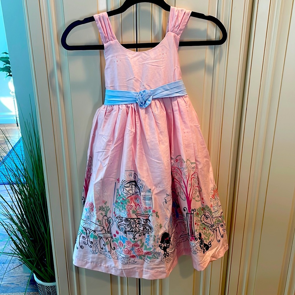 Easter!!!! Pippa & Julie pink dress with tulle & bow tea party, Paris-Size 6